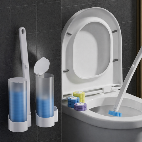 Disposable toilet cleaner (Brush heads)