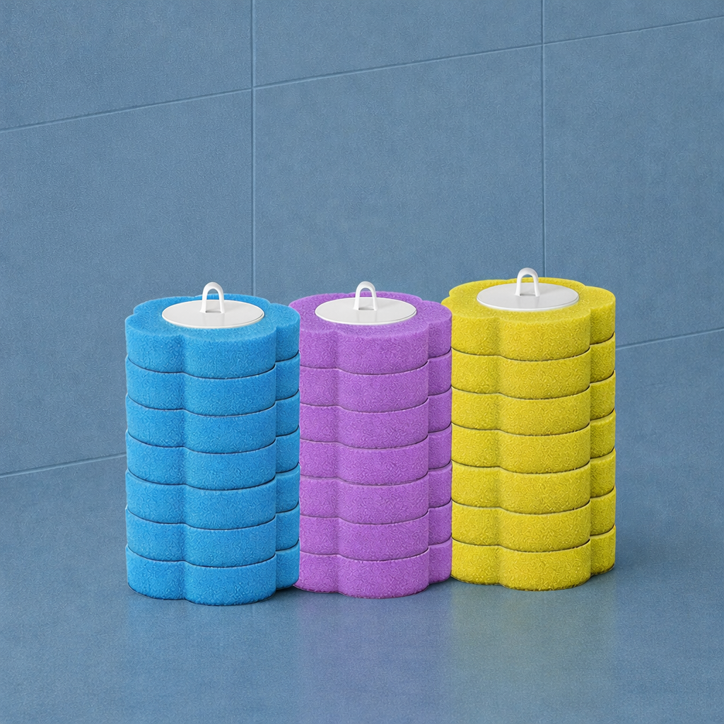 Disposable toilet cleaner Set