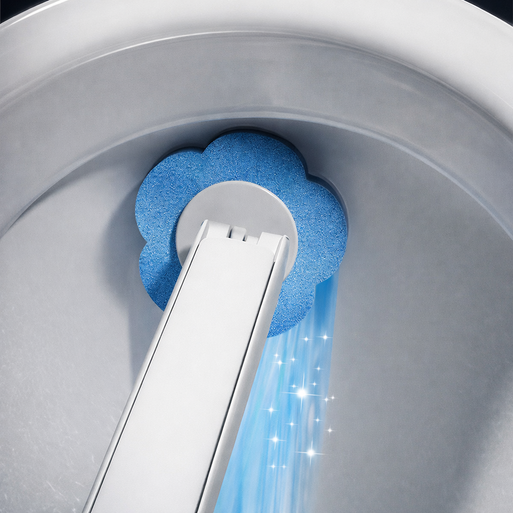 Disposable toilet cleaner Set